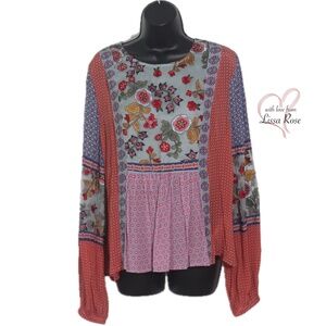 Salina Embroidered Peasant Blouse (Seen Worn Kept for Anthropologie)